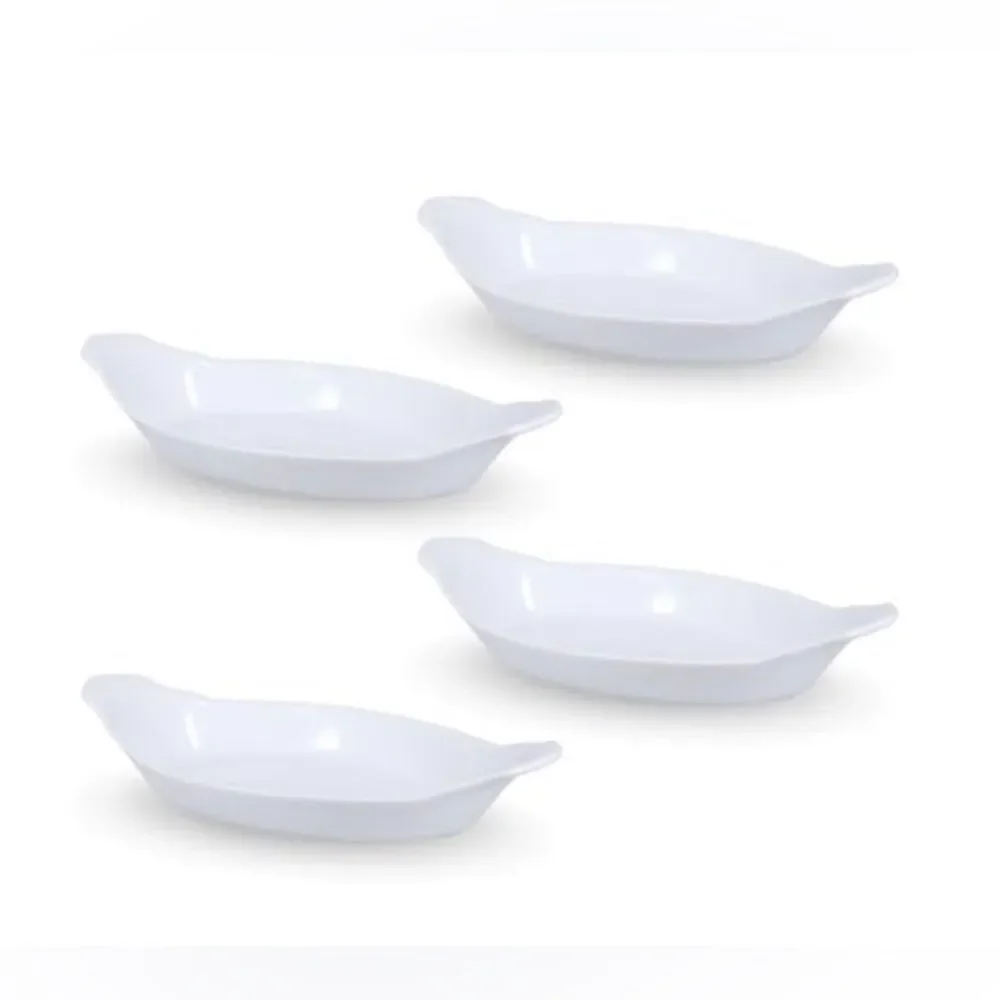 BIA Cordon Bleu 13 In Classic White 24 Oz Porcelain Oval Cooking Serving Dish